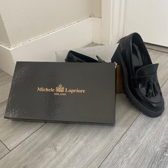 Black Michele Lopriore platform clogs size 36 - Picture 7 of 7